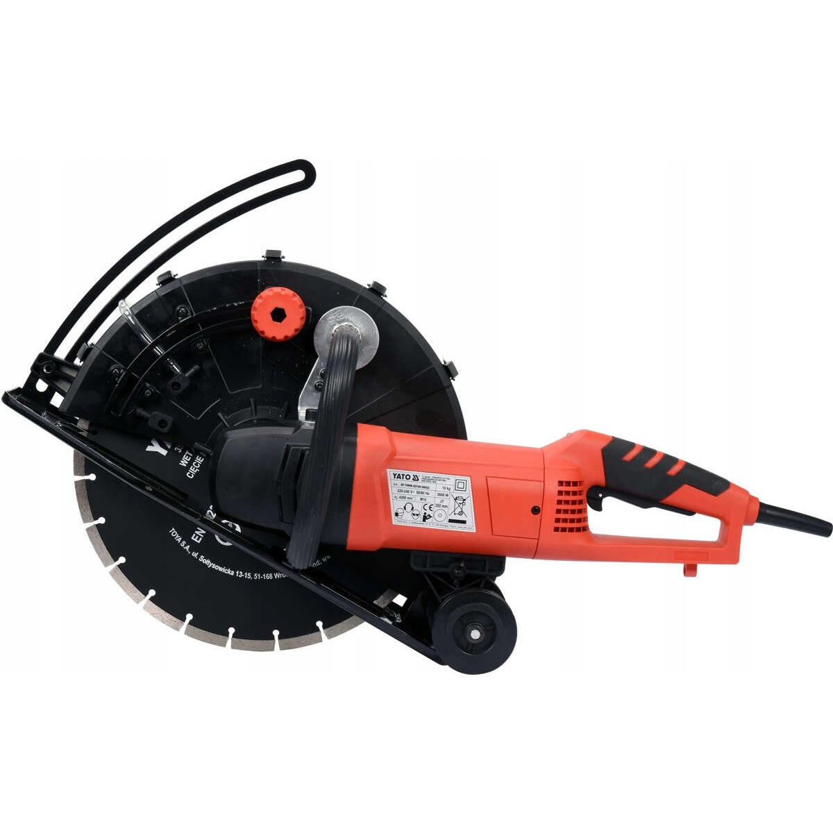 Przecinarka do betonu 2600W 350 mm YT-82158 YATO - 2
