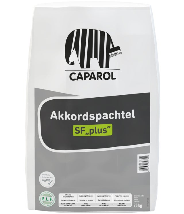 Masa szpachlowa Caparol Akkordspachtel SF Plus 25kg