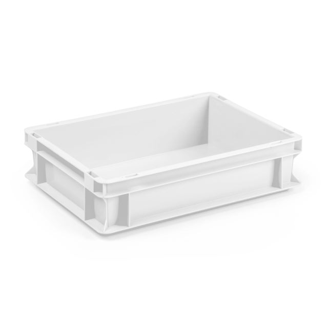 Cesta in polipropilene PAVONI Europa bianco P 30 x L 40 x H 10 cm