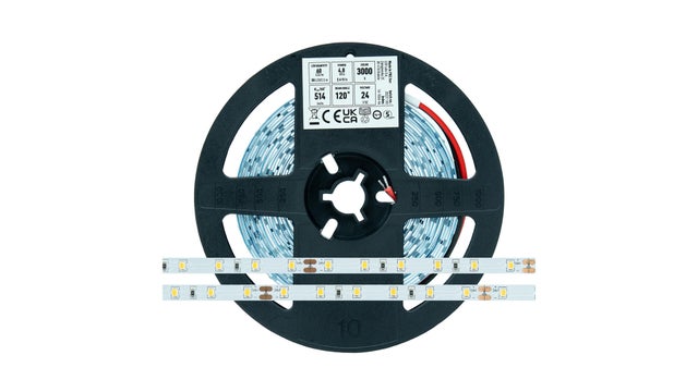 Taśma 300 LED 2835 SMD 24V Biały Ciepły RA80