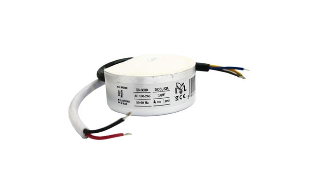 Moduł zasilacza metal case 12V 10W IP67 do puszki