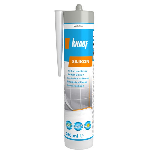 Silikon sanitarny Knauf manhattan 280 ml