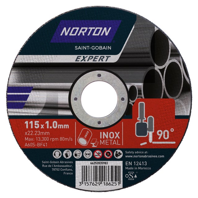 Tarcza do cięcia metalu / Inox 115x1,0x22,2 mm