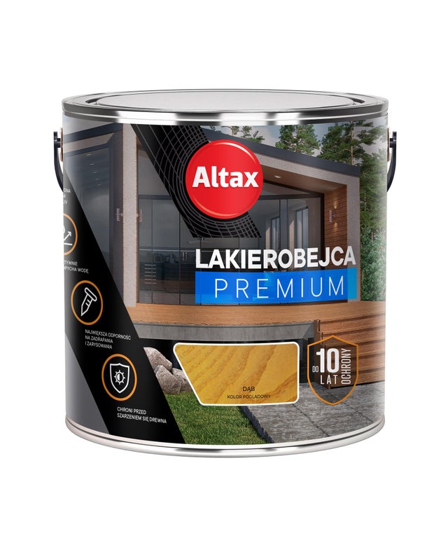 Altax Lakierobejca Premium 10 lat dąb 2,5l