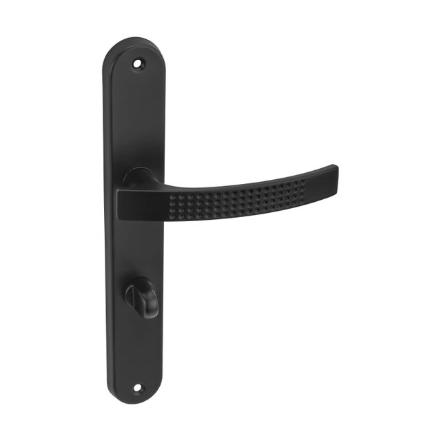 Klamka AMB Argo 72 mm WC czarna
