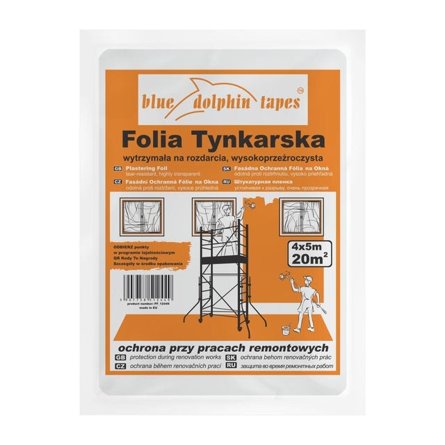 Folia tynkarska Blue Dolphin 20m2 4x5m