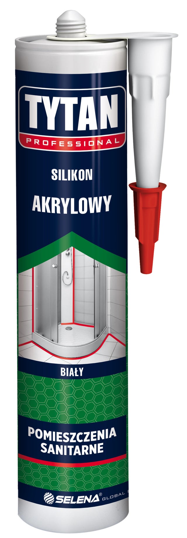 Silikon akrylowy Tytan Professional biały 280ml