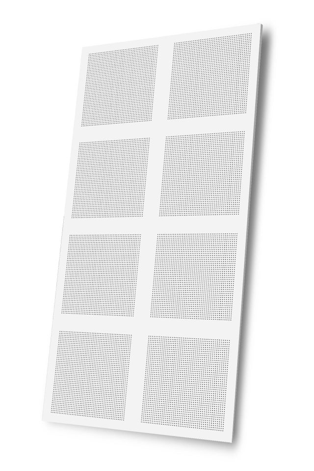 Płyta sufitowa GK gipsowo kartonowa akustyczna RIGIPS BIG QUATTRO 71 12,5/1200/2400 mm