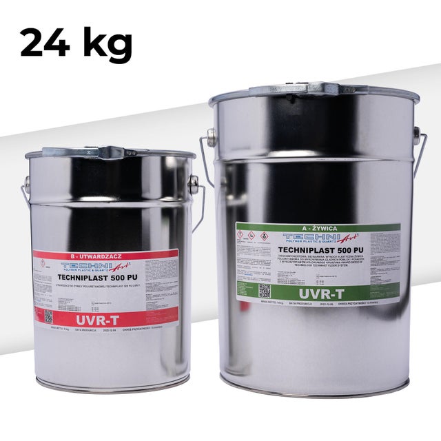 Żywica poliuretanowa zewnętrzna TP500 transparentna 24kg