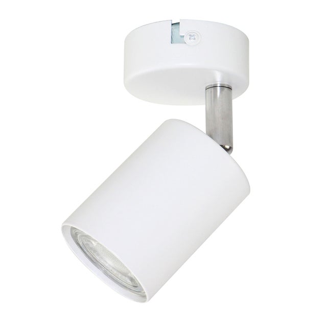 Lampa ścienno-sufitowa GAVIA 1xGU10 kolor biały, kinkiet, obrotowy