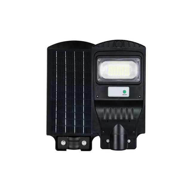 Solarna oprawa parkingowa na wysięgnik, 30W, 650Lm, 4000K, 2 tryby pracy, czujnik MVS