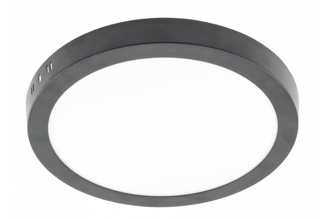 Oprawa natynkowa downlight ORIS PLUS okrągła, 24W, 2000Lm, 4000K, czarna aluminiowa rama