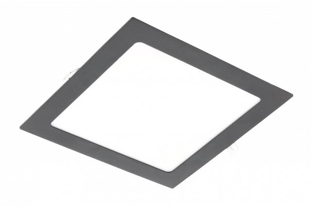Oprawa podtynkowa downlight MATIS PLUS kwadratowa, 19W, 1520Lm, 4000K, czarna aluminiowa rama