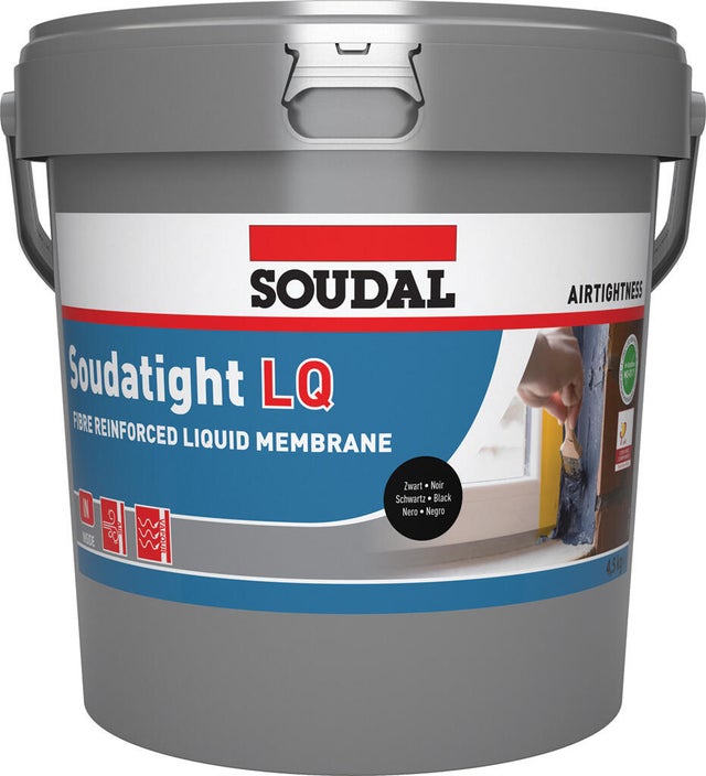 Płynna membrana Soudatight LQ czarna 4,5kg