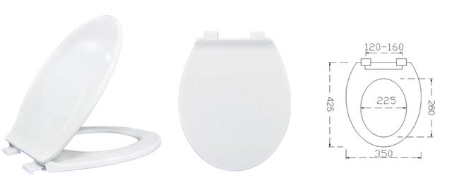 Deska WC Aveeo PPC biała