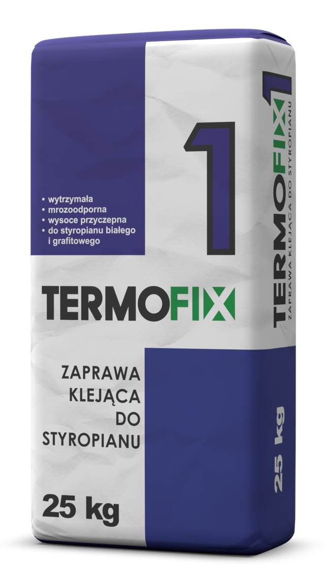 Zaprawa klejąca do styropianu Termofix-1 25 kg