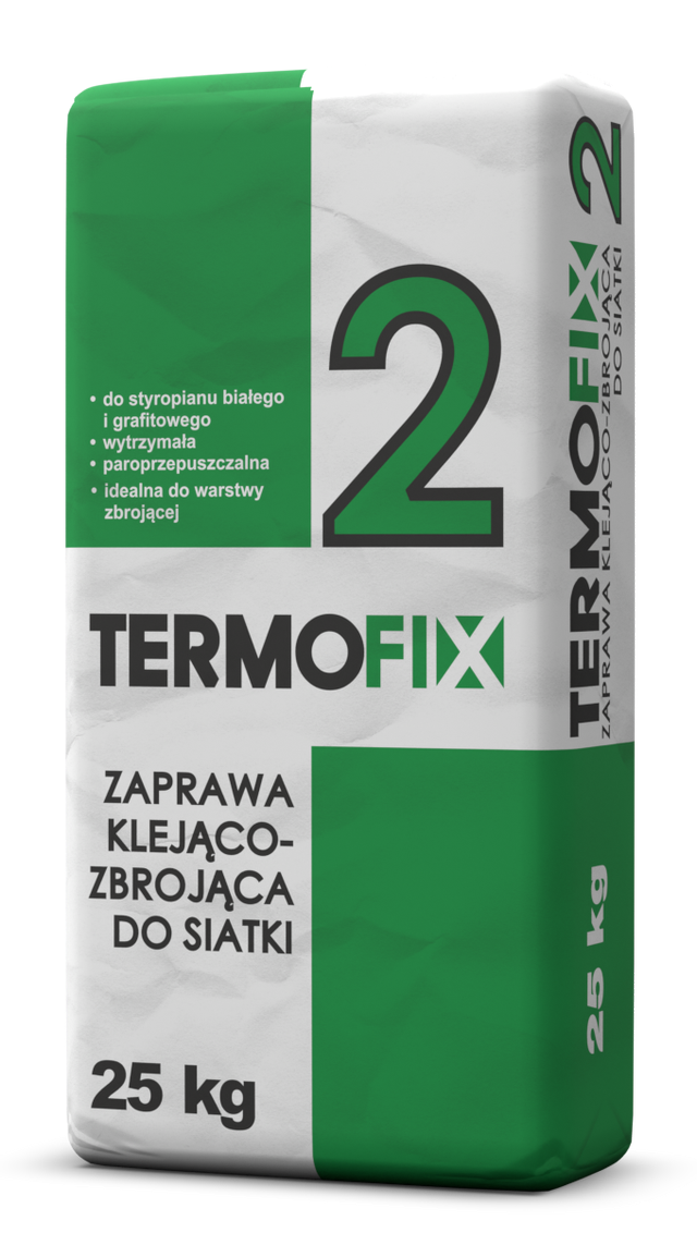 Zaprawa klejąco-zbrojąca do styropianu Termofix-2 25 kg