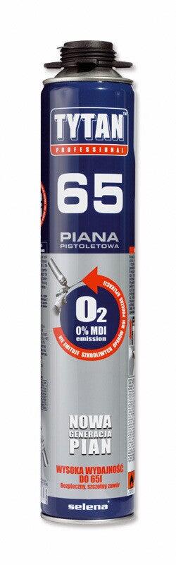 Piana montażowa Tytan 65 750 ml, pistoletowa