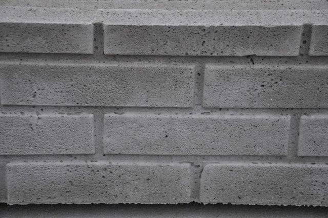 Płyta podmurówka cegiełka 244x25x5 cm szara