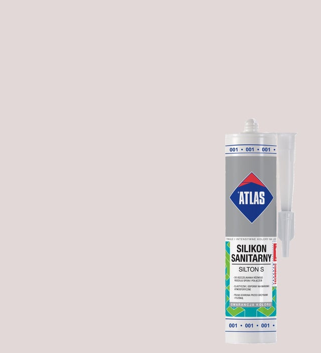Silikon sanitarny Atlas 118 jaśminowy 280 ml