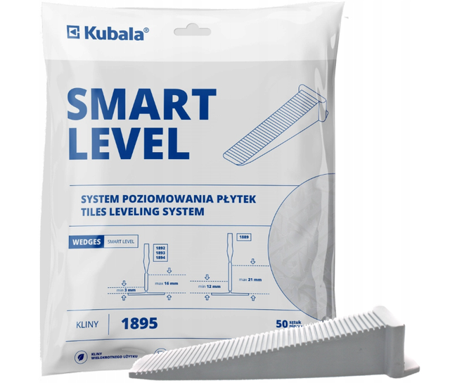 Kliny Smart Level Kubala 3-16 mm, 50 szt