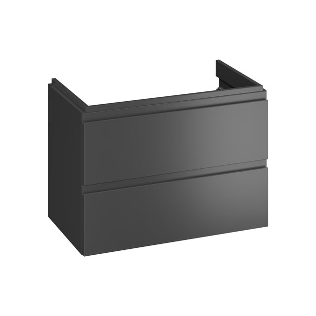 Szafka pod umywalkę Cersanit Moduo 80 cm antracyt