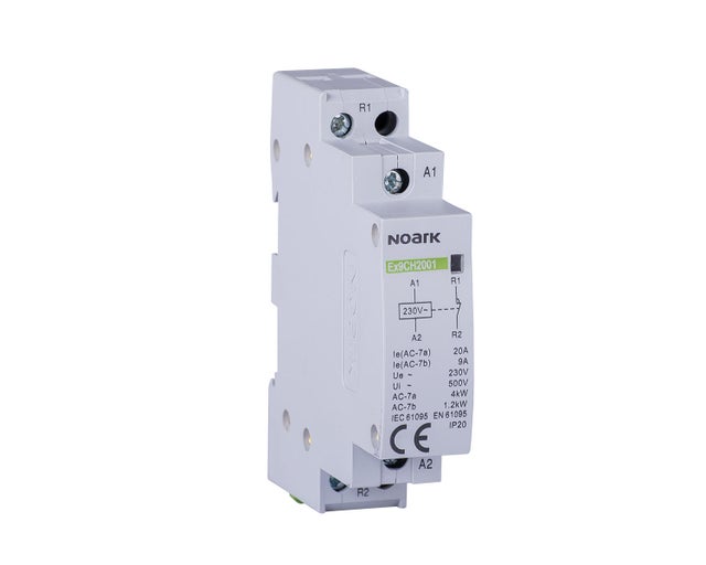 Przekaźnik instalacyjny 20A 1NO+1NZ 230V