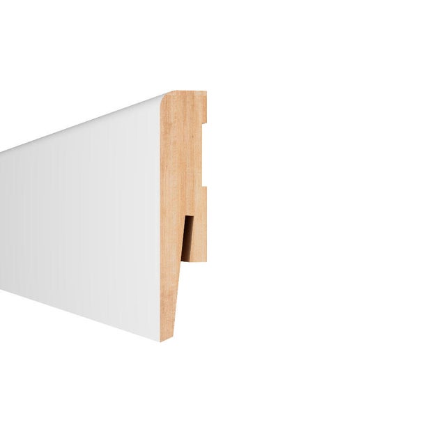 Listwa przypodłogowa do malowania Paintit 2420x80x15mm biała