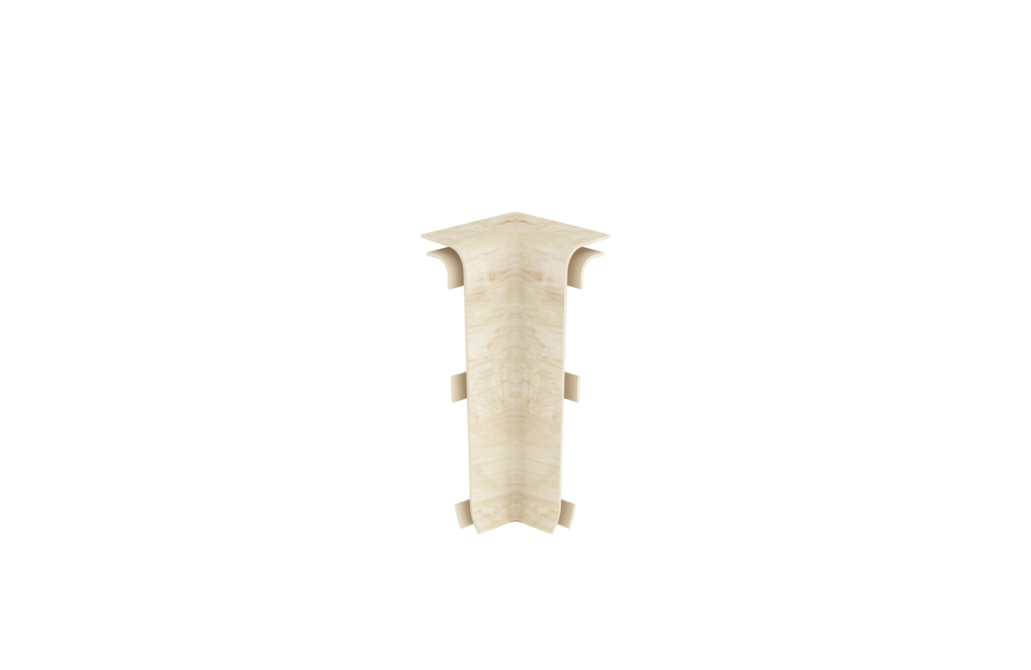 Narożnik wewnętrzny do listew przypodłogowych ESQUERO 606 115x90x30mm Dąb Sękaty