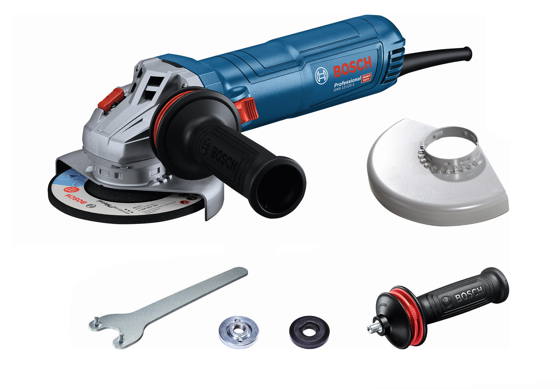 Szlifierka kątowa 125 mm 1200W GWS 12-125 S Bosch - 3