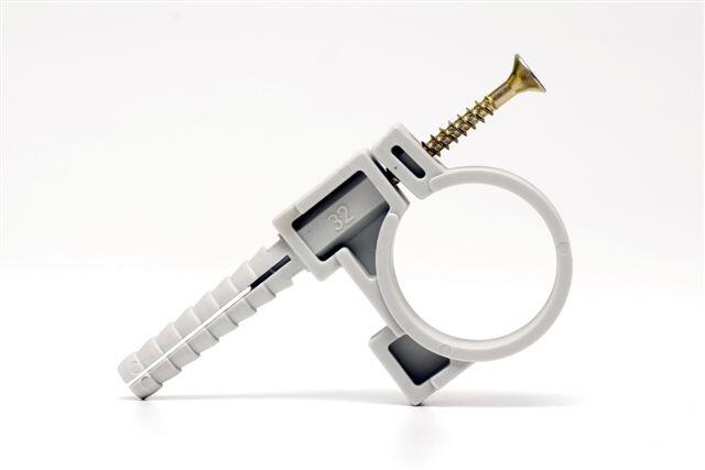 Uchwyt boczny do rur PP 32 mm 2 szt