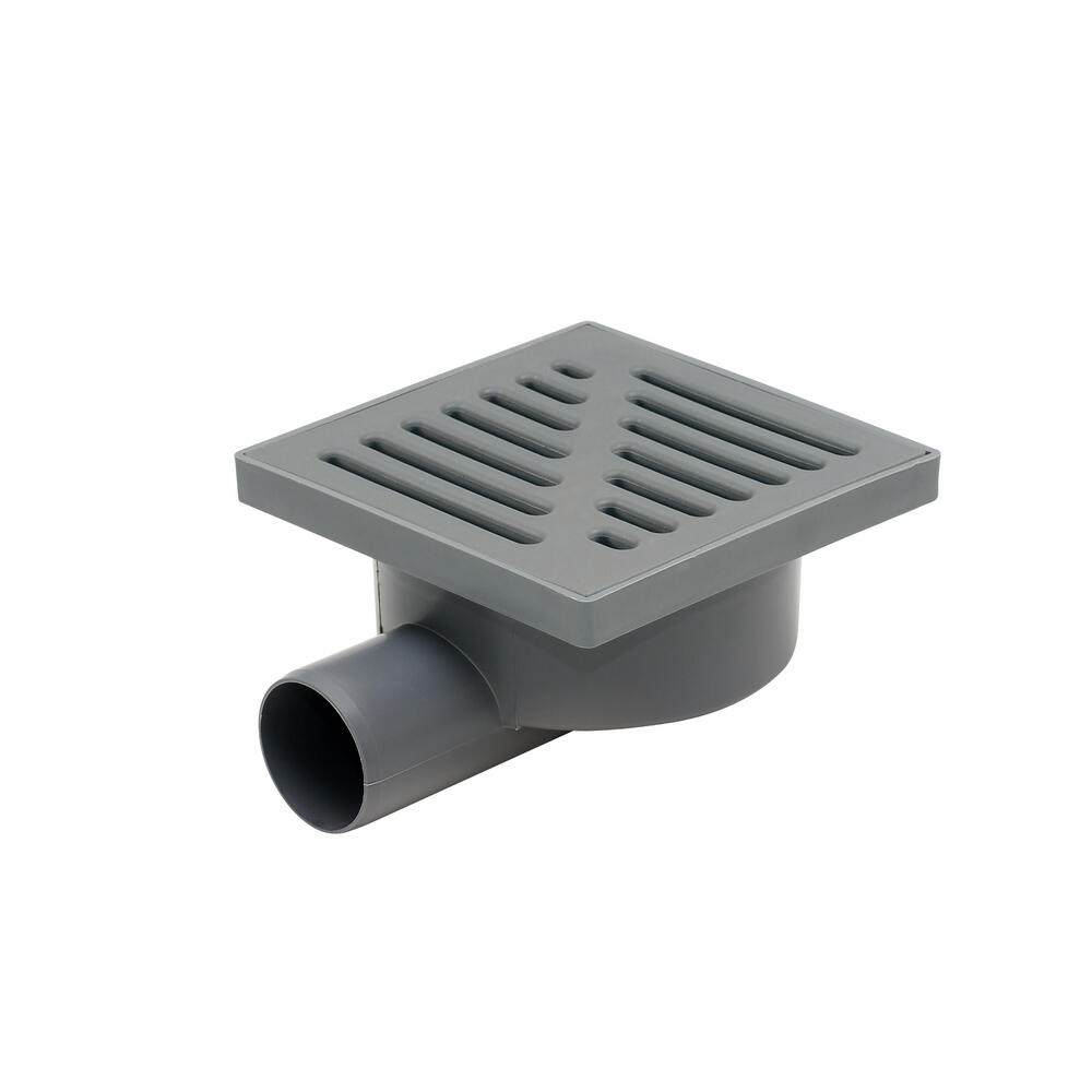 Kratka ściekowa boczna fi 50 mm szara - 2