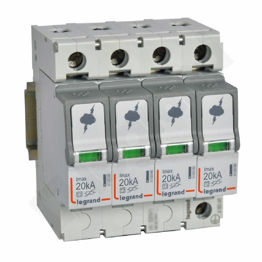 Ogranicznik przepięć ON 300 4P typ T2 (klasa C) 412223 Legrand - 2