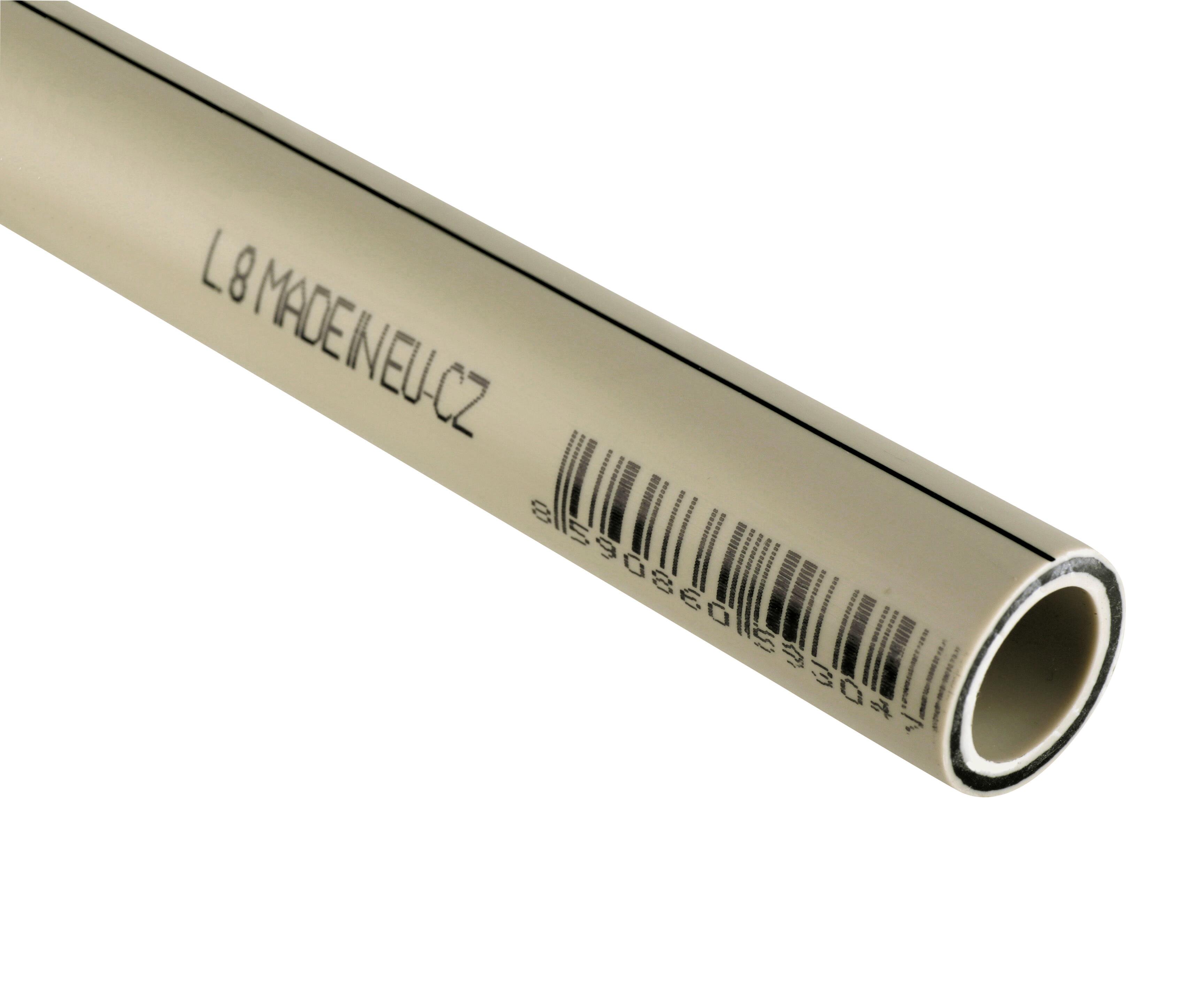 PPR Rura Carbo PN20 20x2,8 mm 4 m - 2