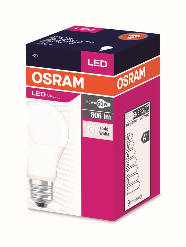 Żarówka LED E27 A60 8,5W 806lm 4000K