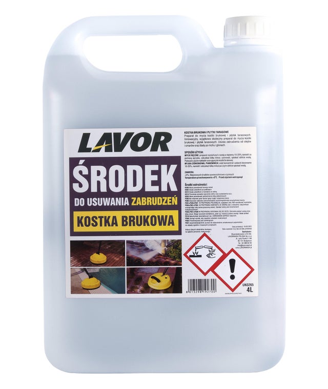 Środek do czyszczenia kostki brukowej 4l