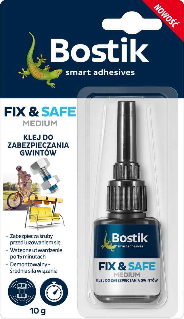 Klej do gwintów Bostik Fix&Safe 10g