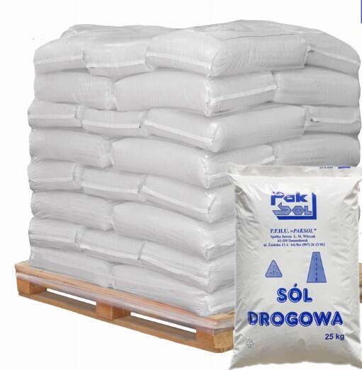 Sól drogowa 25 kg