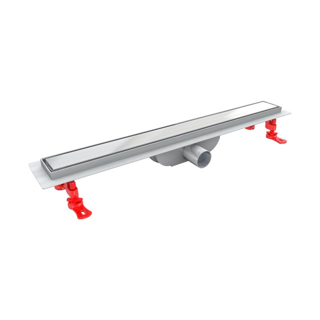 Odpływ liniowy Alfa Linear 800 mm z dwustronnym rusztem, inox