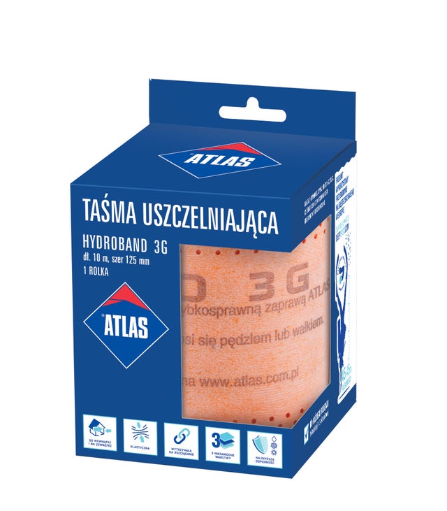 Atlas Hydroband taśma uszczelniająca 3G 125 mm 10mb