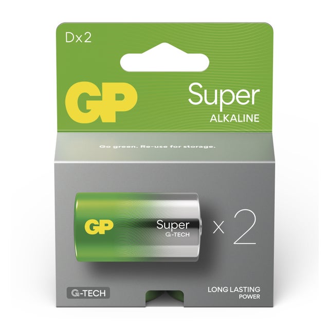Bateria alkaliczna GP SUPER LR20 2szt