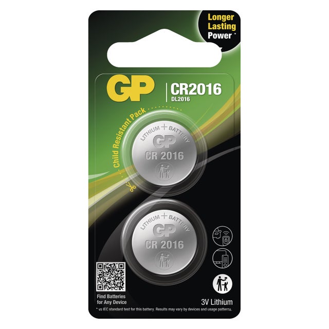 Bateria alkaliczna specjalistyczna GP  CR2016 2szt