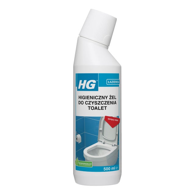 HG Higieniczny żel do czyszczenia toalet 0,5l
