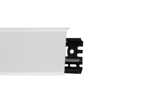 Listwa przypodłogowa indo 2500x70x26 mm biały mat