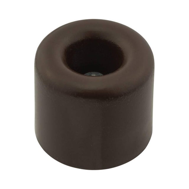 Odbojnik do drzwi gumowy przykręcany brąz fi 32 mm