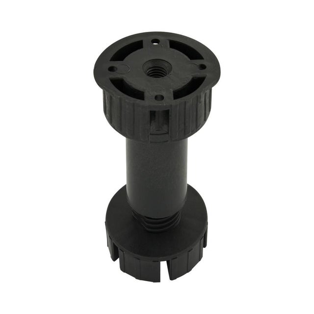 Noga meblowa plastikowa 100 mm czarna 