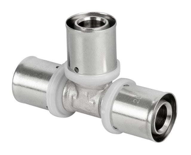 Pex Trójnik zaciskowy 25 mm