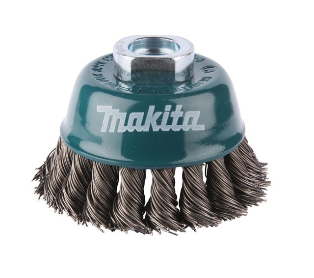 Szczotka druciana garnkowa M14 75x0,5 mm Makita
