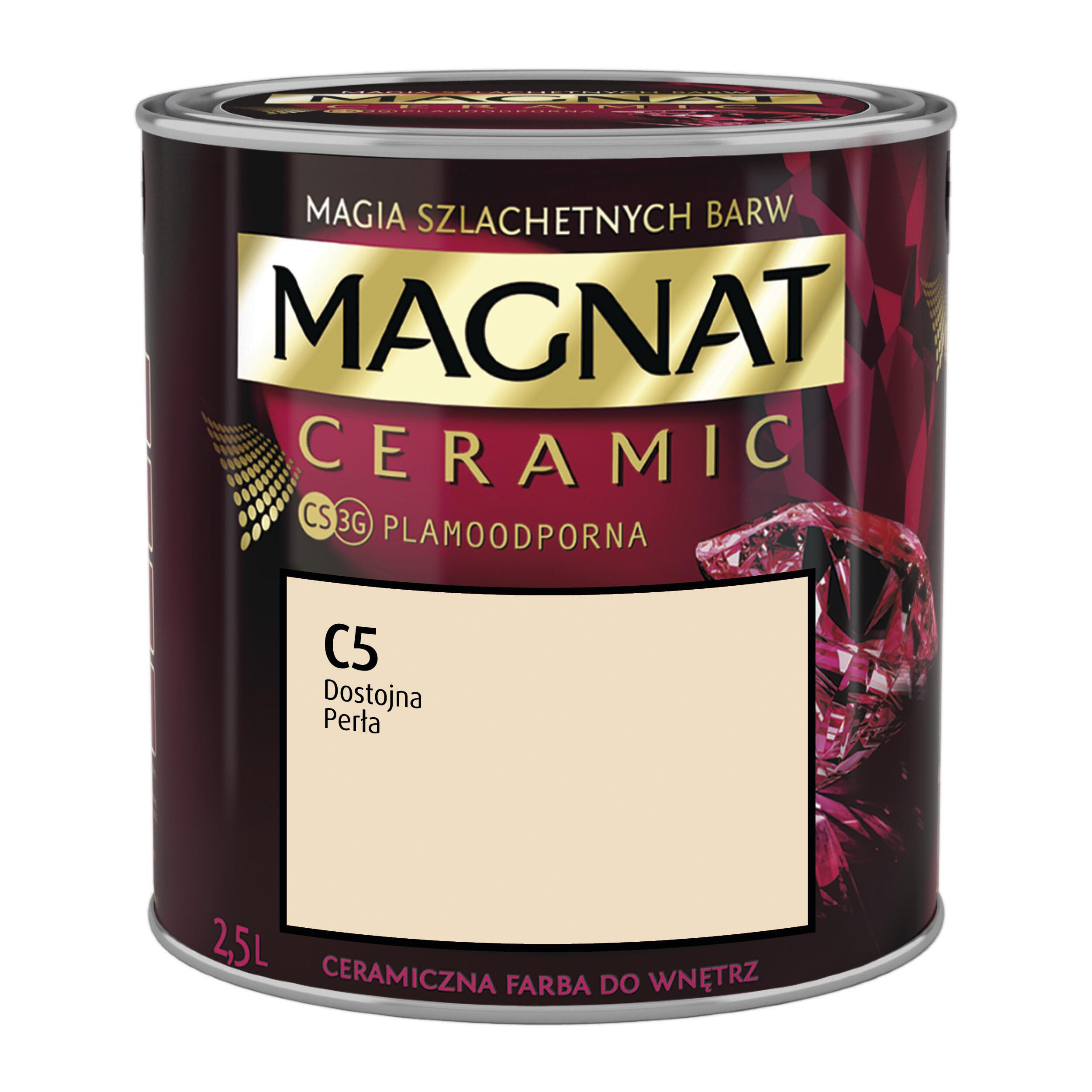 Farba Magnat Ceramic dostojna perła 2,5l