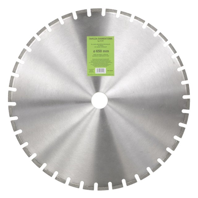 Tarcza diamentowa do maszyn stołowych do betonu 650 mm